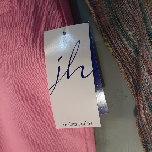 JH Collectibles stretch capri cropped pants sz 16 - Picture 6 of 8